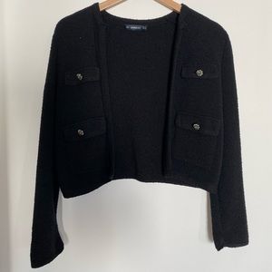 Zara Tweed Crop Jacket